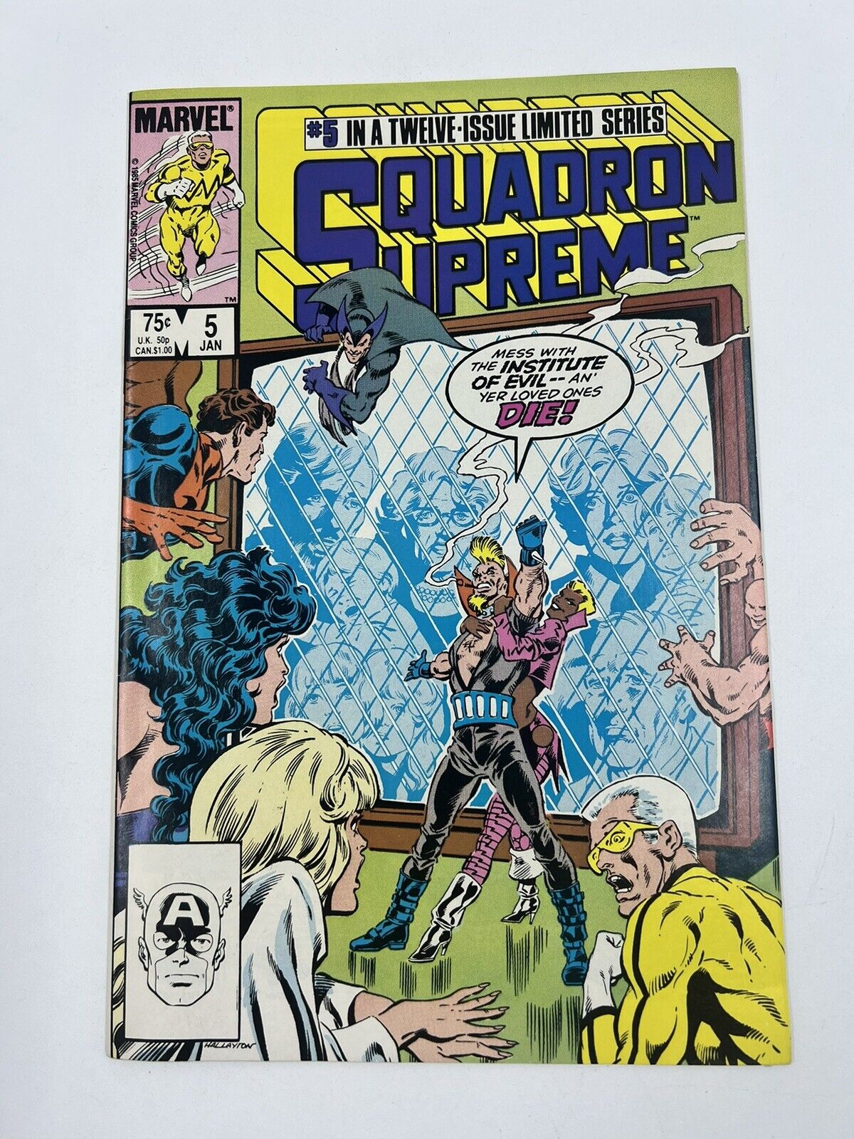 Squadron Supreme - Vol. 1, No. 5 - Marvel Comics Group - January 1986 