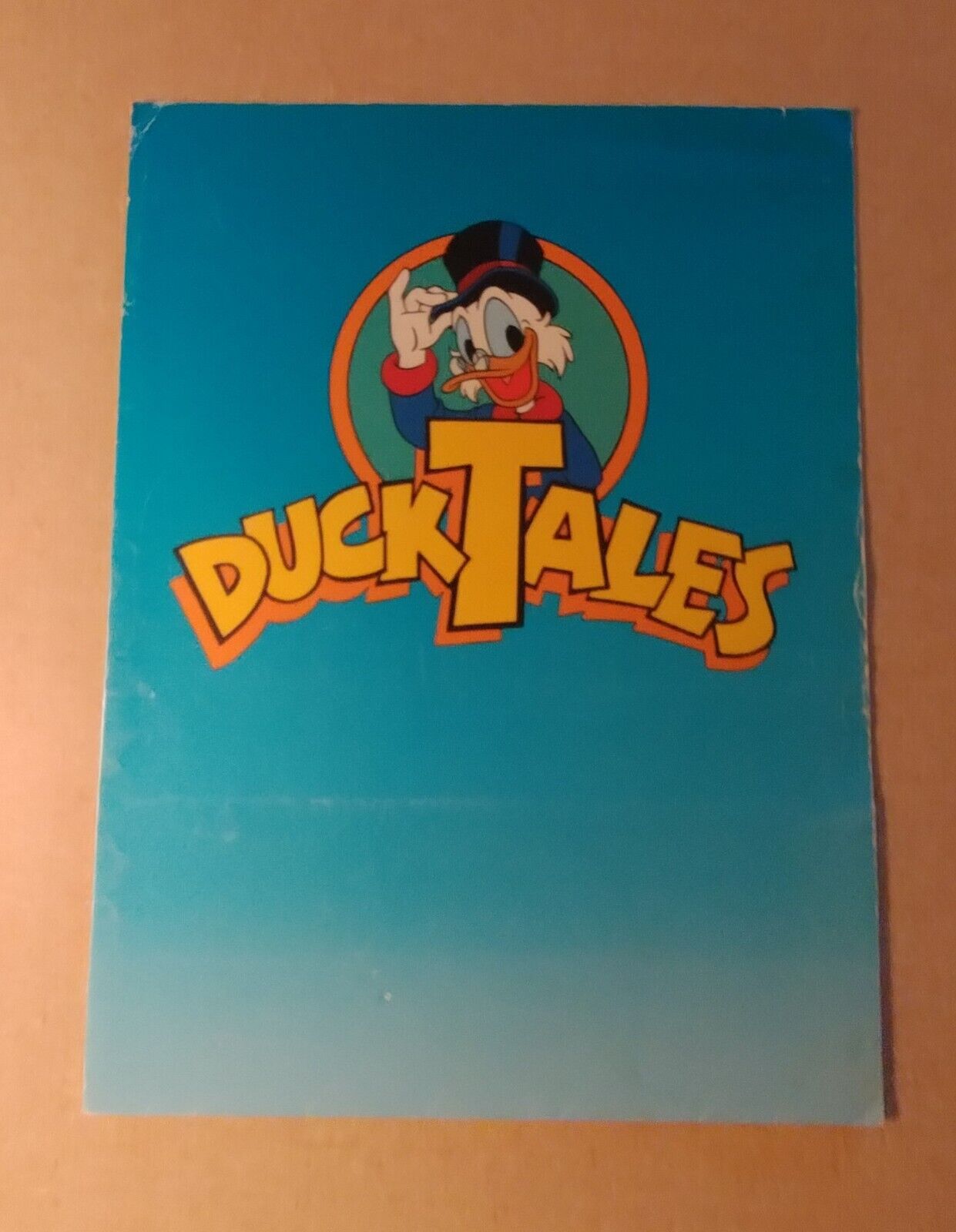 Duck Tails Folder  ( Disney ) 90\'s Promo