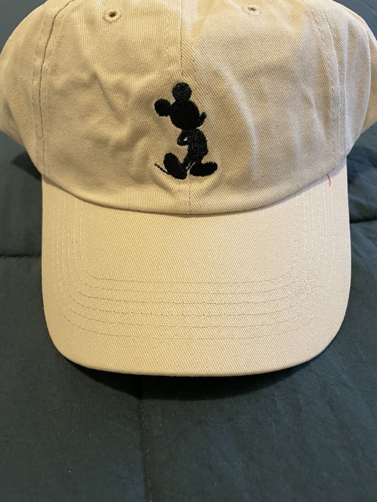 Disney Adult Khaki Retro Vintage Mickey Mouse Hat Cap Baseball Adjustable New