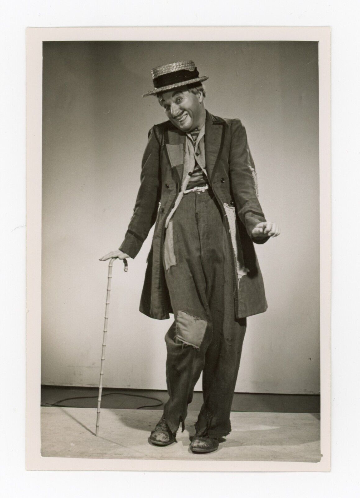 Charlie Chaplin Jaunty Pose by Florence Homolka - Hollywood Legend Limelight