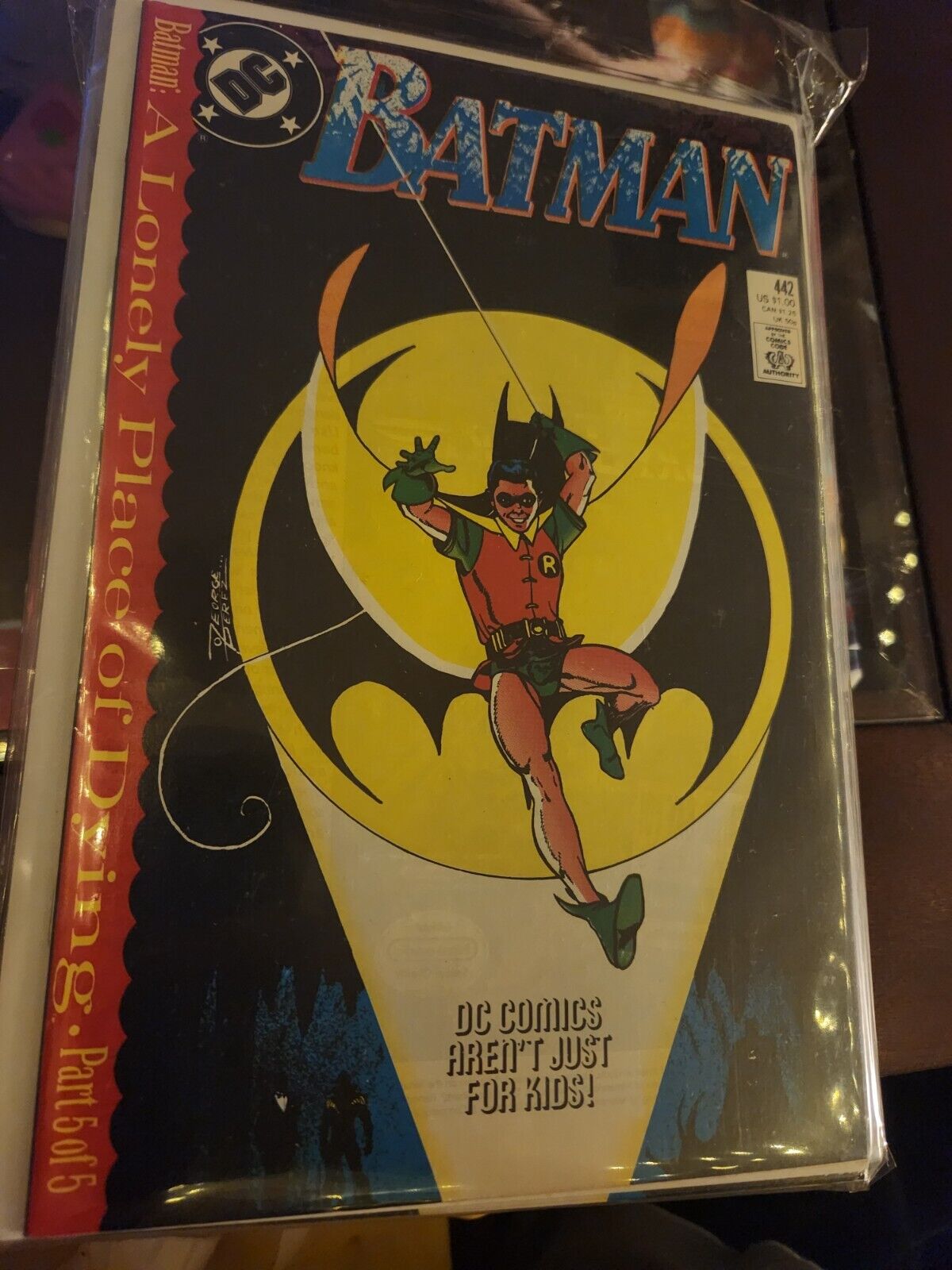 Batman #442 DC COMIC BOOK 9.2-9.4 AVG 1st Tim Drake as Robin V36-19