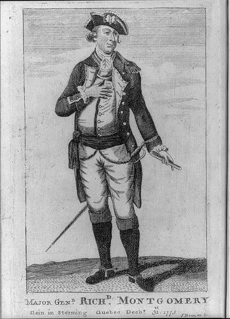Richard Montgomery,1738-1775,Irish-born soldier,British Army,Major General 2