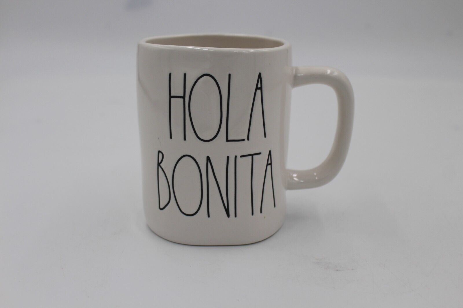 NEW Rae Dunn by Magenta HOLA BONITA Mug Coffee Tea Drinks Hello Beautiful