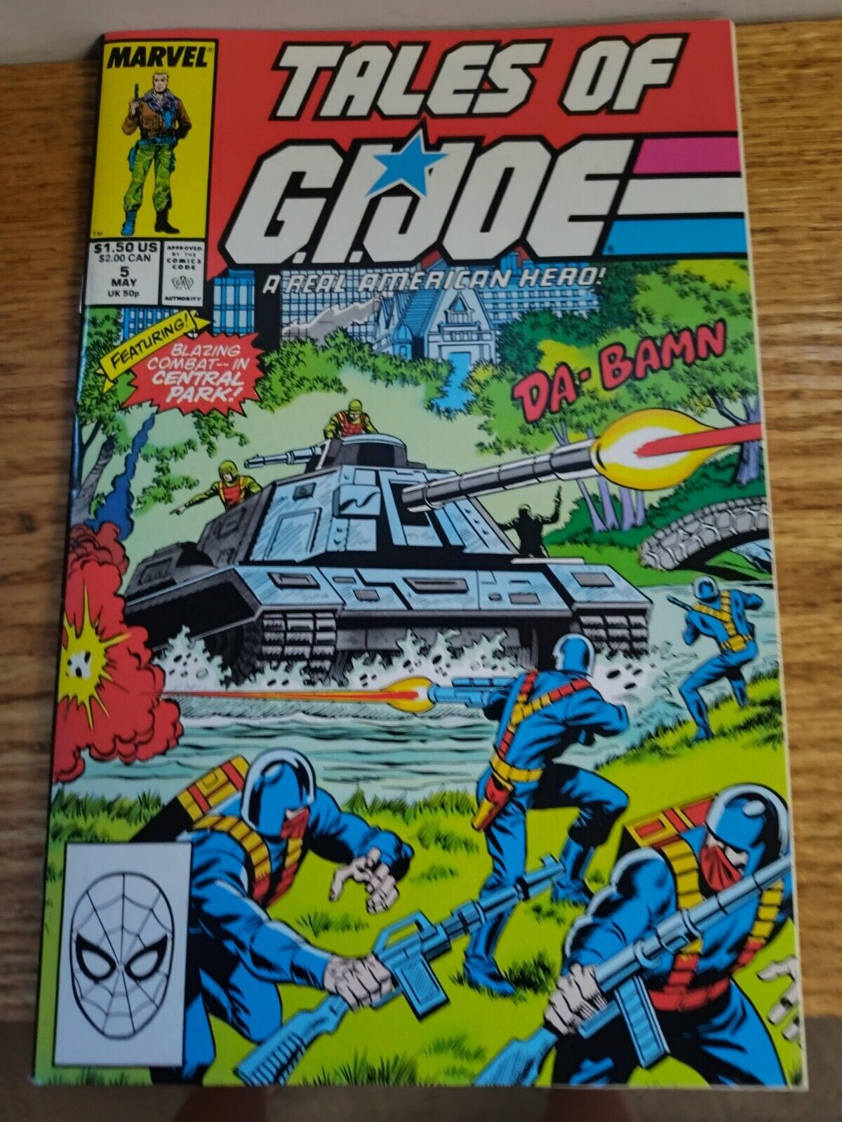 Tales of GI Joe  A Real American Hero Vol. 1  #5  VF/NM 9.0 1988 