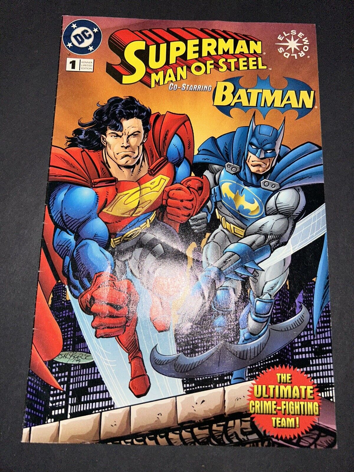 Superman: Man of Steel Co-Starring Batman #1 Kenner Limited Edition
