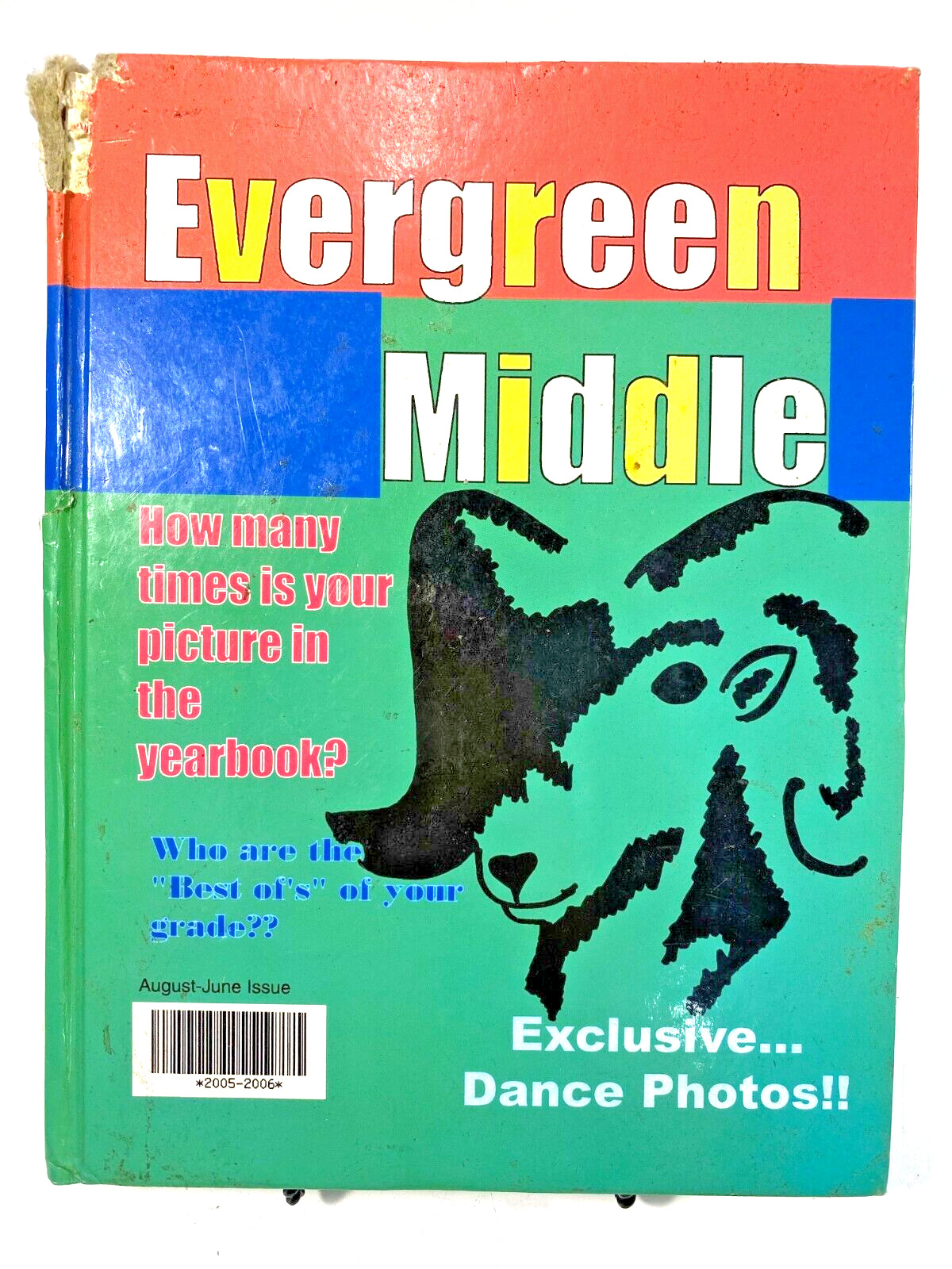Yearbook Evergreen Middle School 2005-2006 August/June