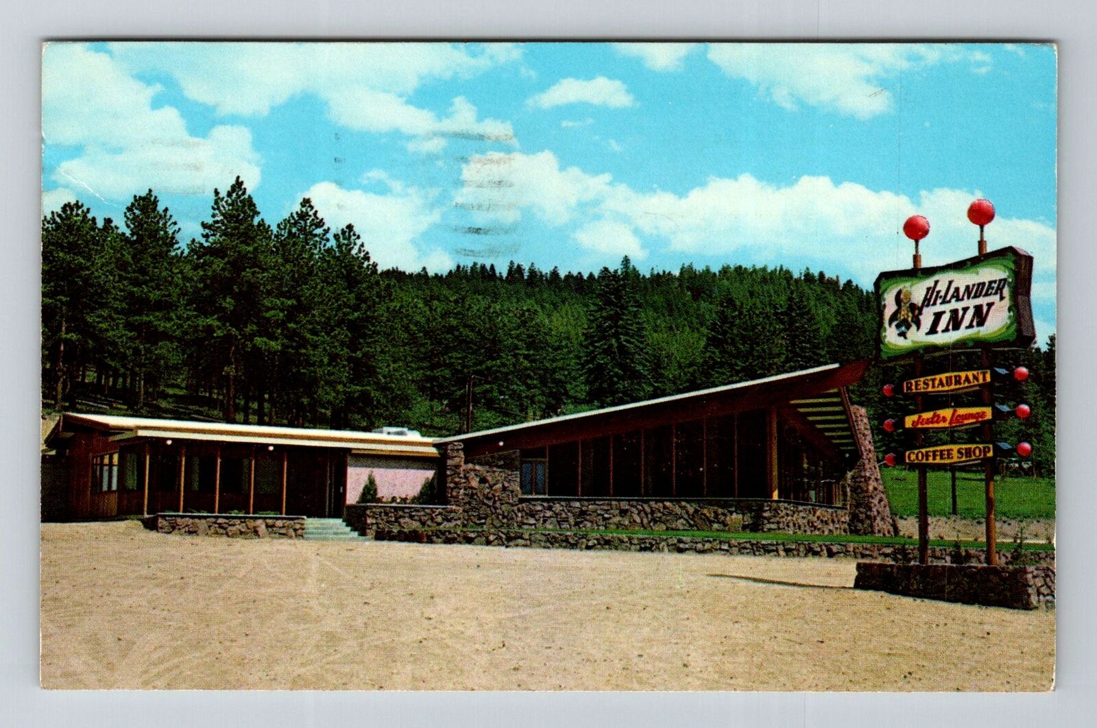 Conifer CO-Colorado, Hi-Lander Inn, Advertising, c1966 Vintage Postcard