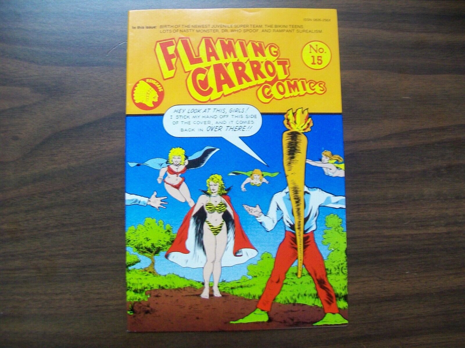 Flaming Carrot Comics #15 By Renegade Comics (1987) in Very Fine Condition