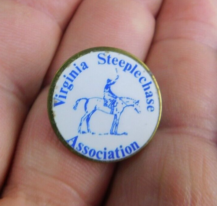 Vintage Lapel Pin Tac Virginia VA Steeplechase Association