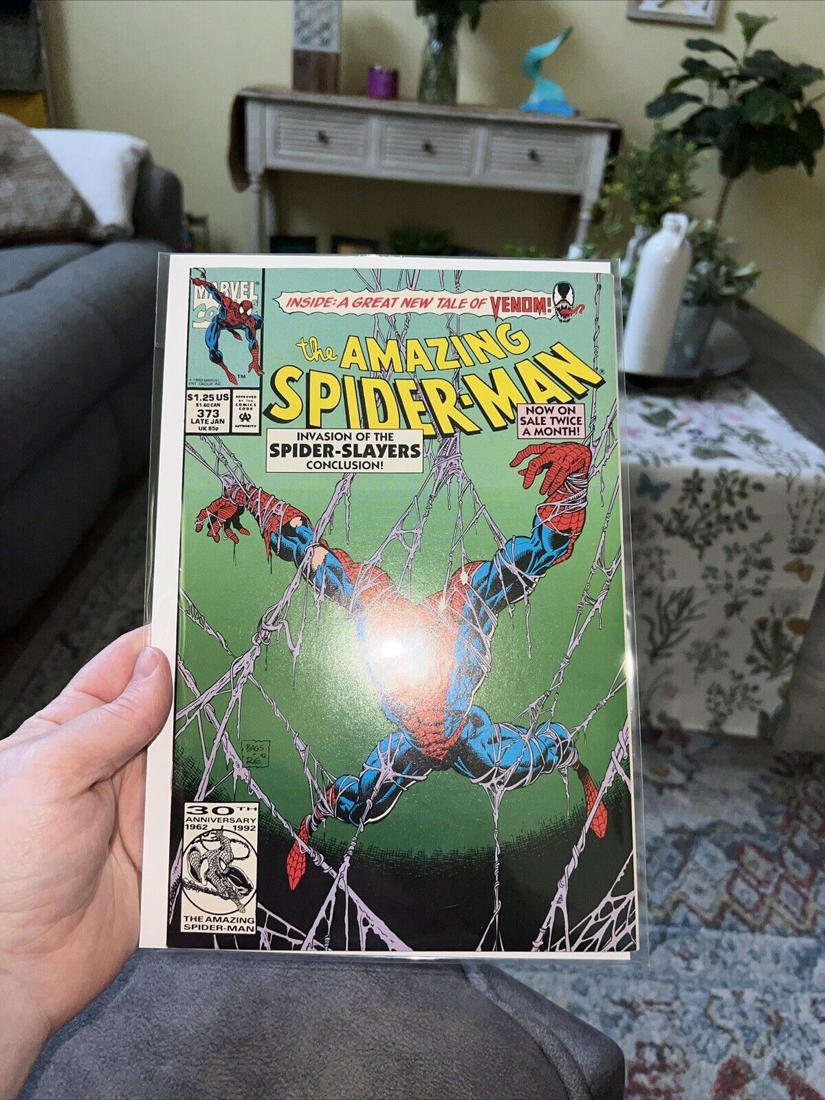 The Amazing Spider-Man Volume 1 # 373 Jan 1993 NMC Bagged and Boarded