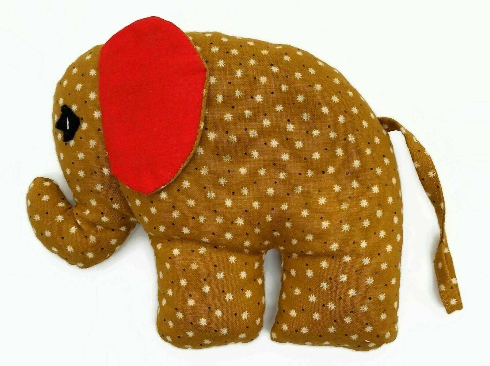 Berea College Student Industries Kentucky Vintage Cuddle Toy Stuffed Elephant