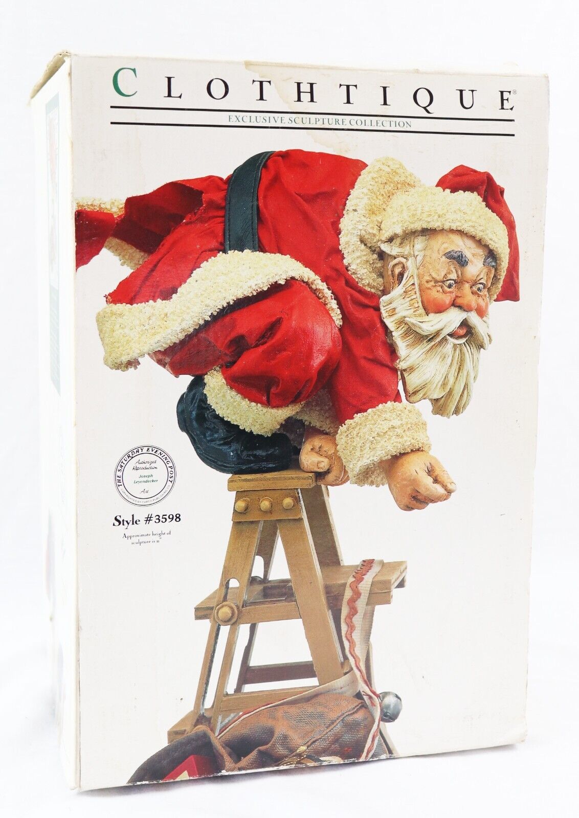 VINTAGE in BOX Clothtique Santa Possible Dreams Collection #3598