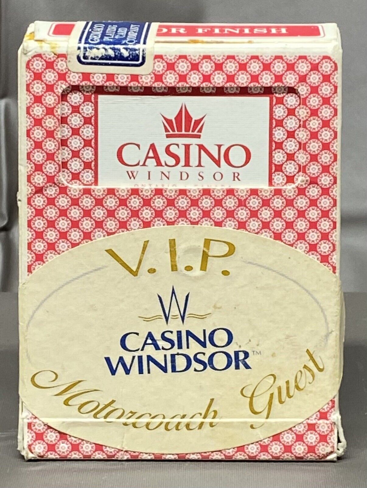 OFFICIAL CASINO WINDSOR USED GEMACO PLAYING CARDS