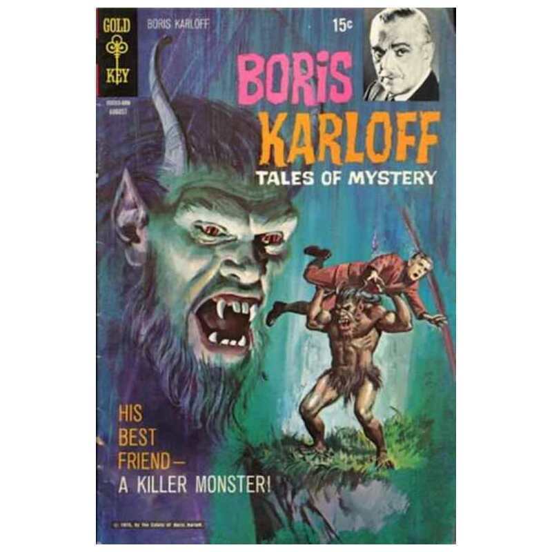 Boris Karloff Tales of Mystery #31 in Fine condition. Gold Key comics [t}