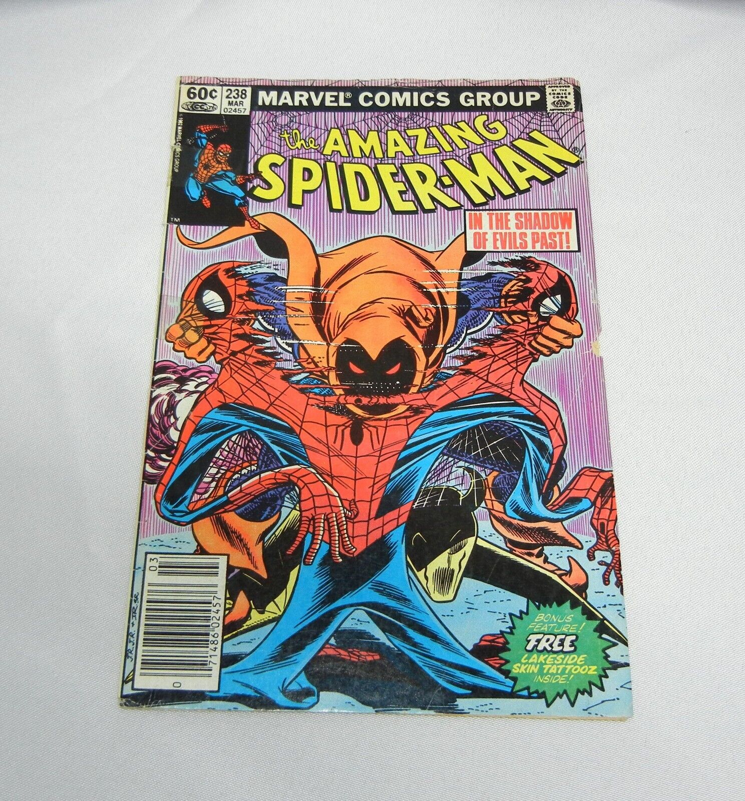 Amazing Spider-Man 238 1st Hobgoblin Newsstand 1983 Cover Loose NO Tattoos
