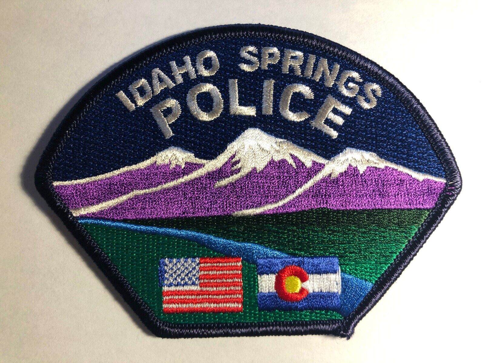 Idaho Springs Colorado Police Patch