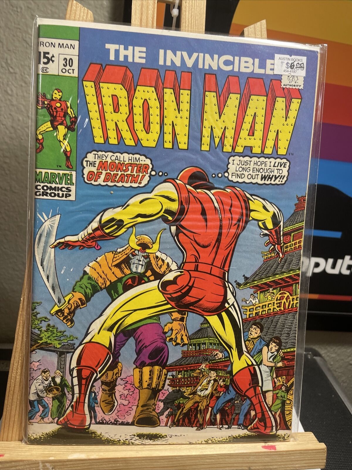 Iron Man 30 Marvel Comics 1st Appearance of Monster Master 1970