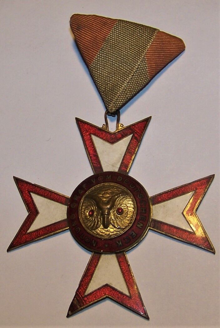 c1897 Kaiser Wilhelm II Medal Notung Graf vom Deutschen Eck Stuttgart Germany