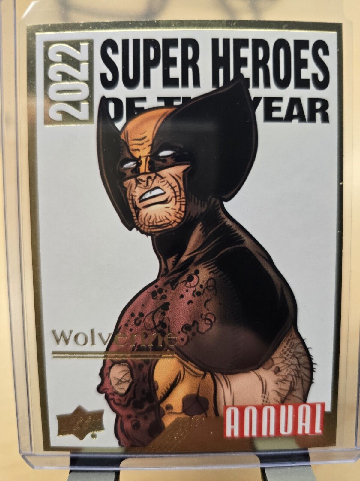 2022-23 Upper Deck Marvel Annual Super Heroes of the Year Wolverine #MI-10