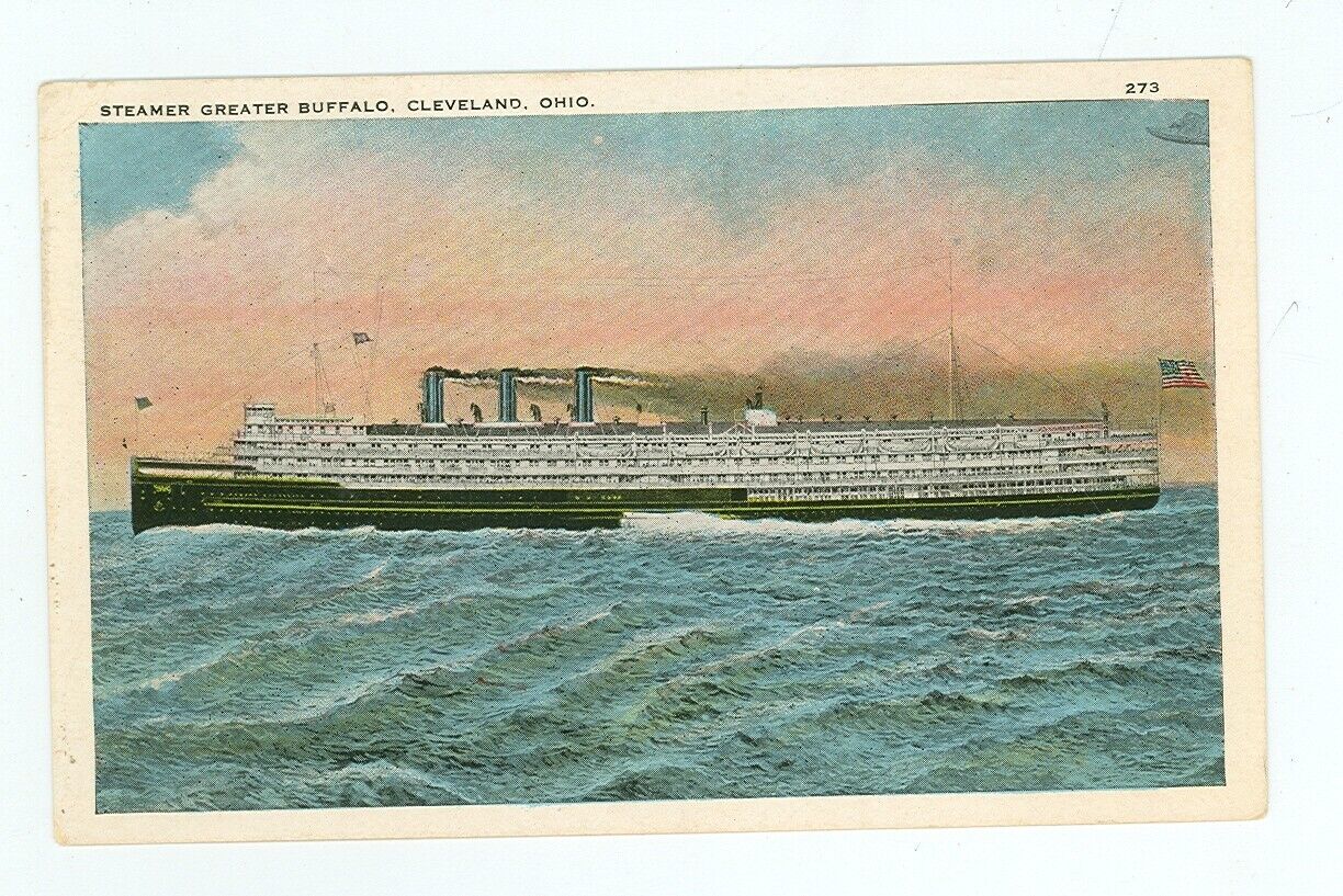 Cleveland, Ohio, Steamer Greater Buffalo (ClevOH662