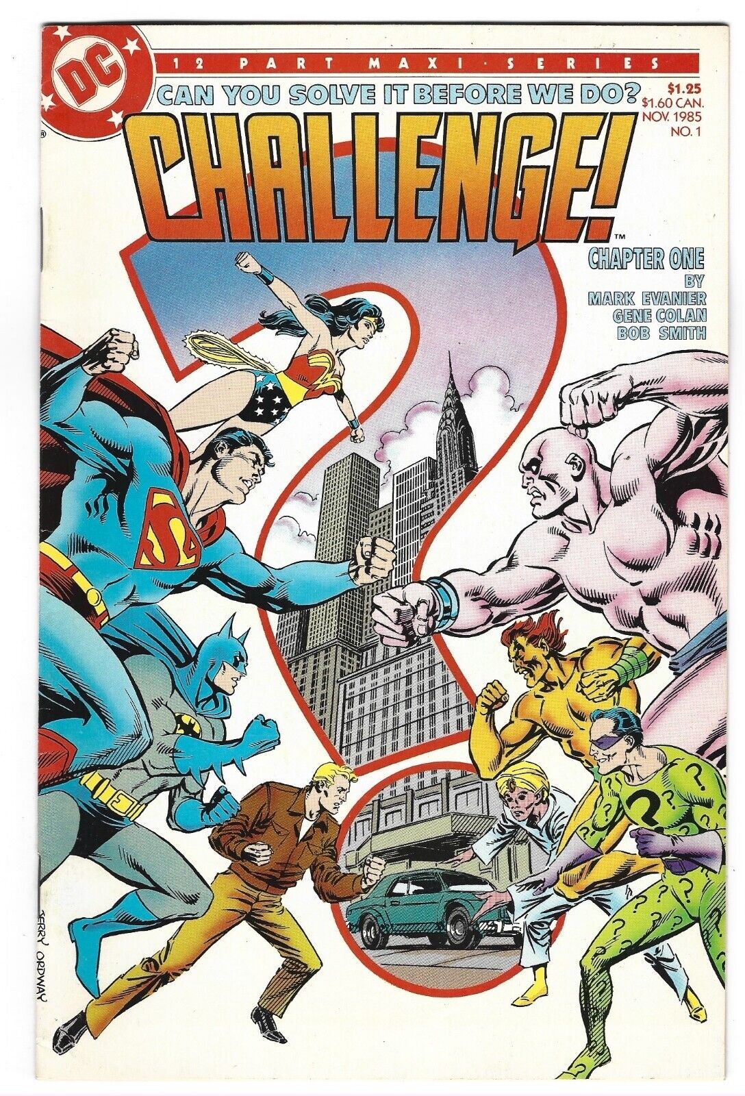 DC Challenge #1 1985 DC Comics
