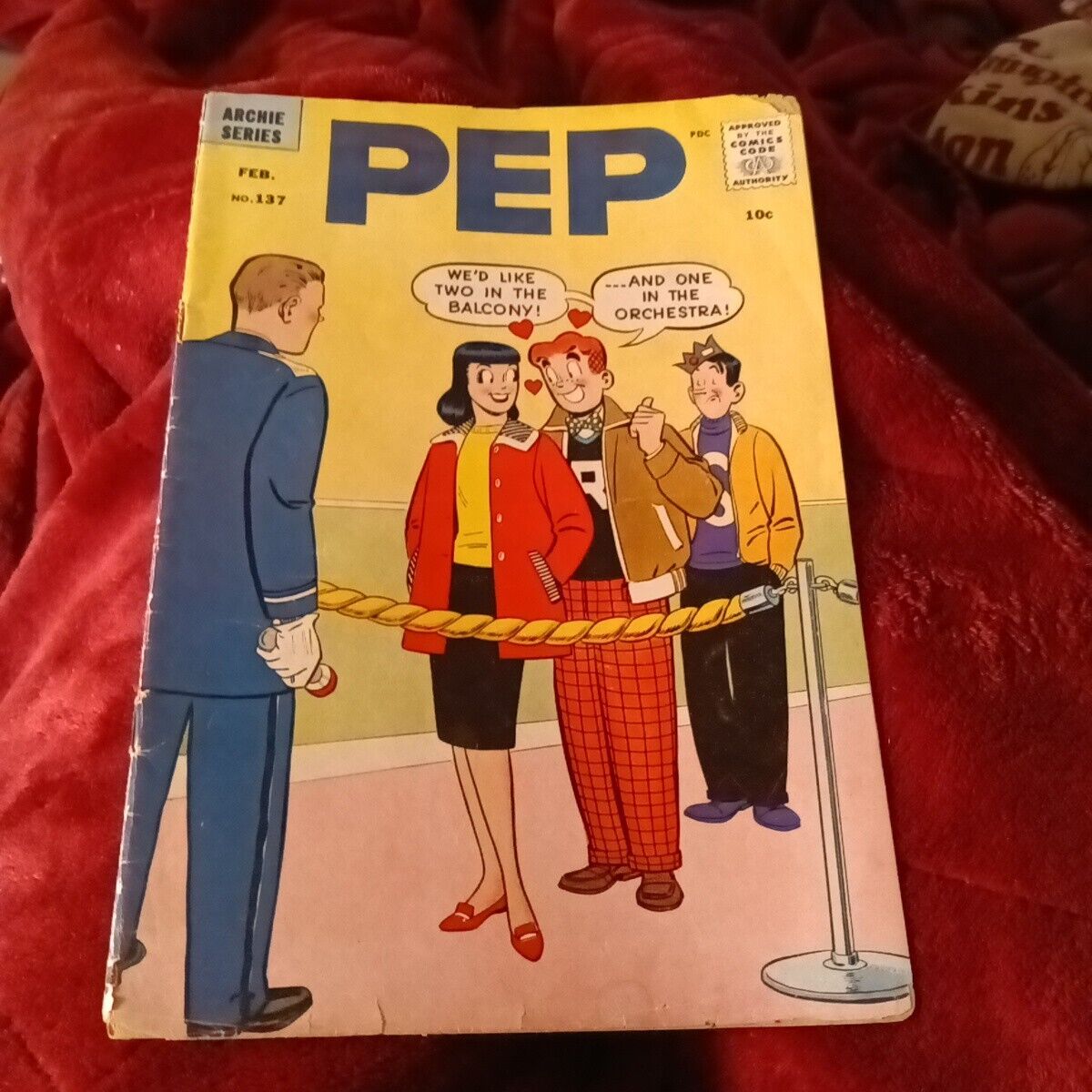 PEP #137 mlj 1960 ARCHIE Silver Age Comic 5 Pages KATY KEENE good girl art 
