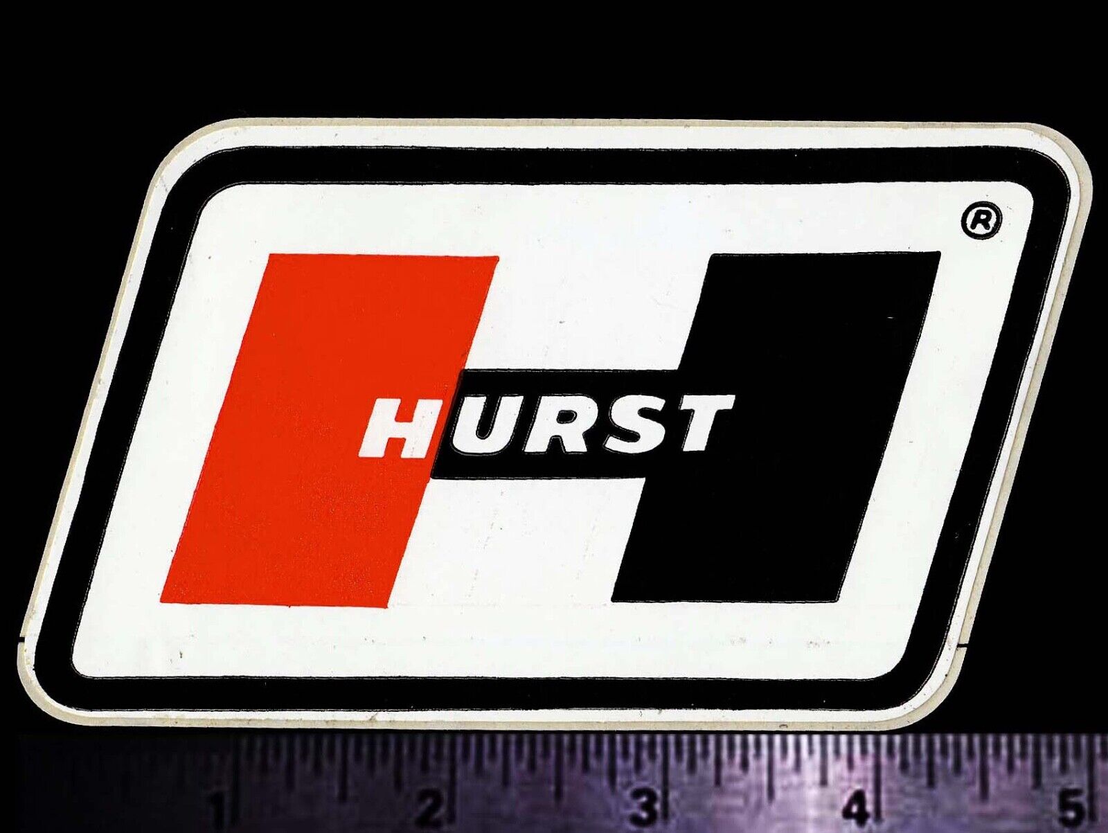 HURST Shifters - Original Vintage 1960's 70's Racing Decal/Sticker - 5 inch size