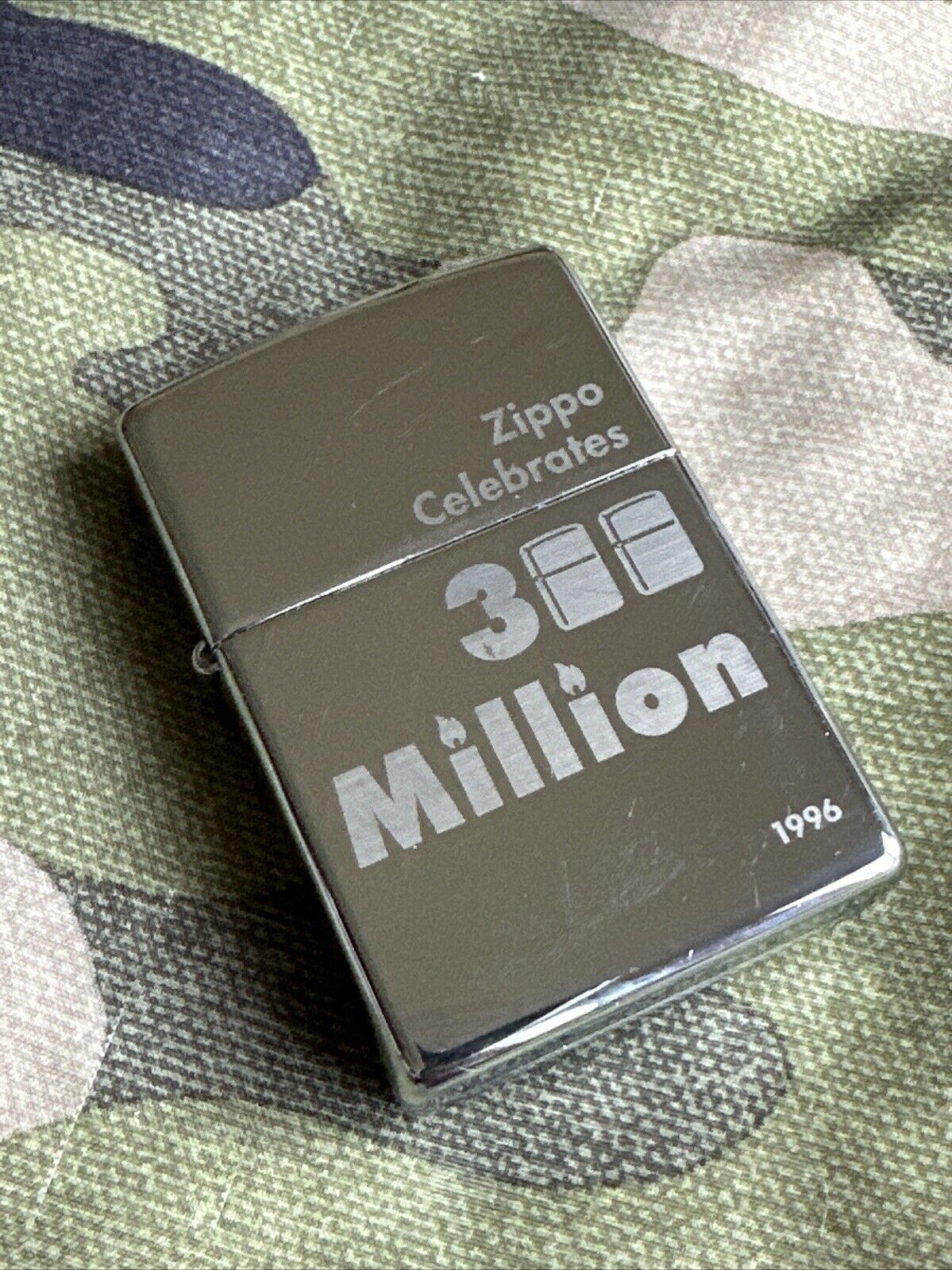1996 Vintage Zippo Lighter - Zippo Celebrates 300 Million