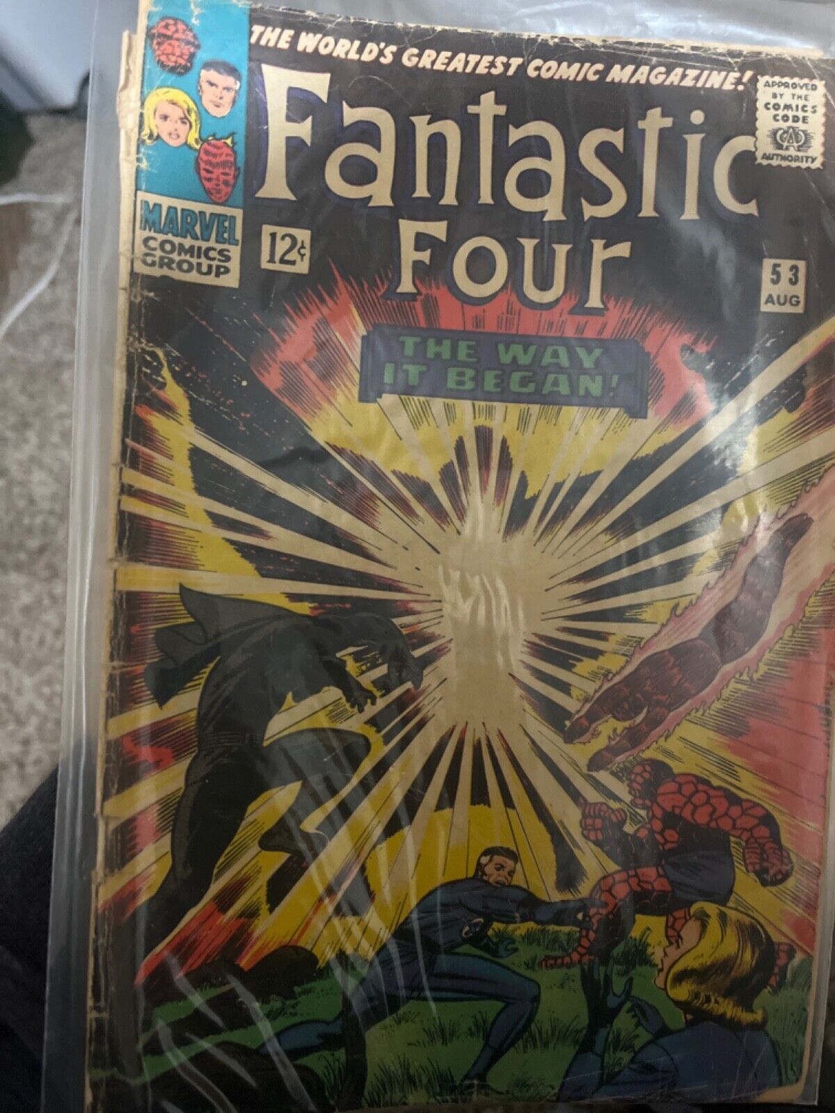 Fantastic Four #53 \'66 Marvel \