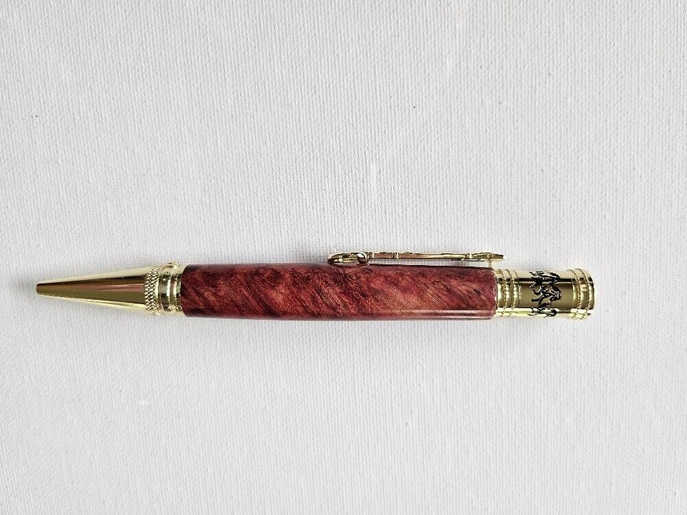 Hand Turned Horse Themed Stained Maple Pens.  Great Father's Day GIFT