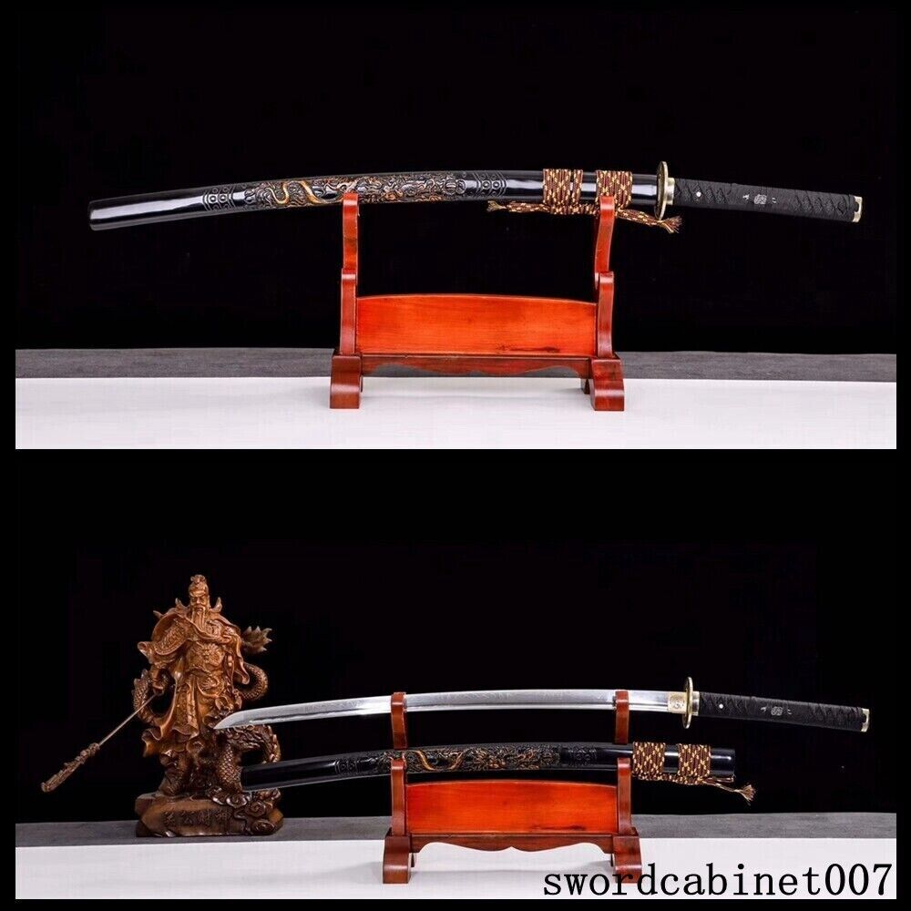 Clay tempered T10 Steel Excellent Japanese Samurai Sword Katana blade very Sharp