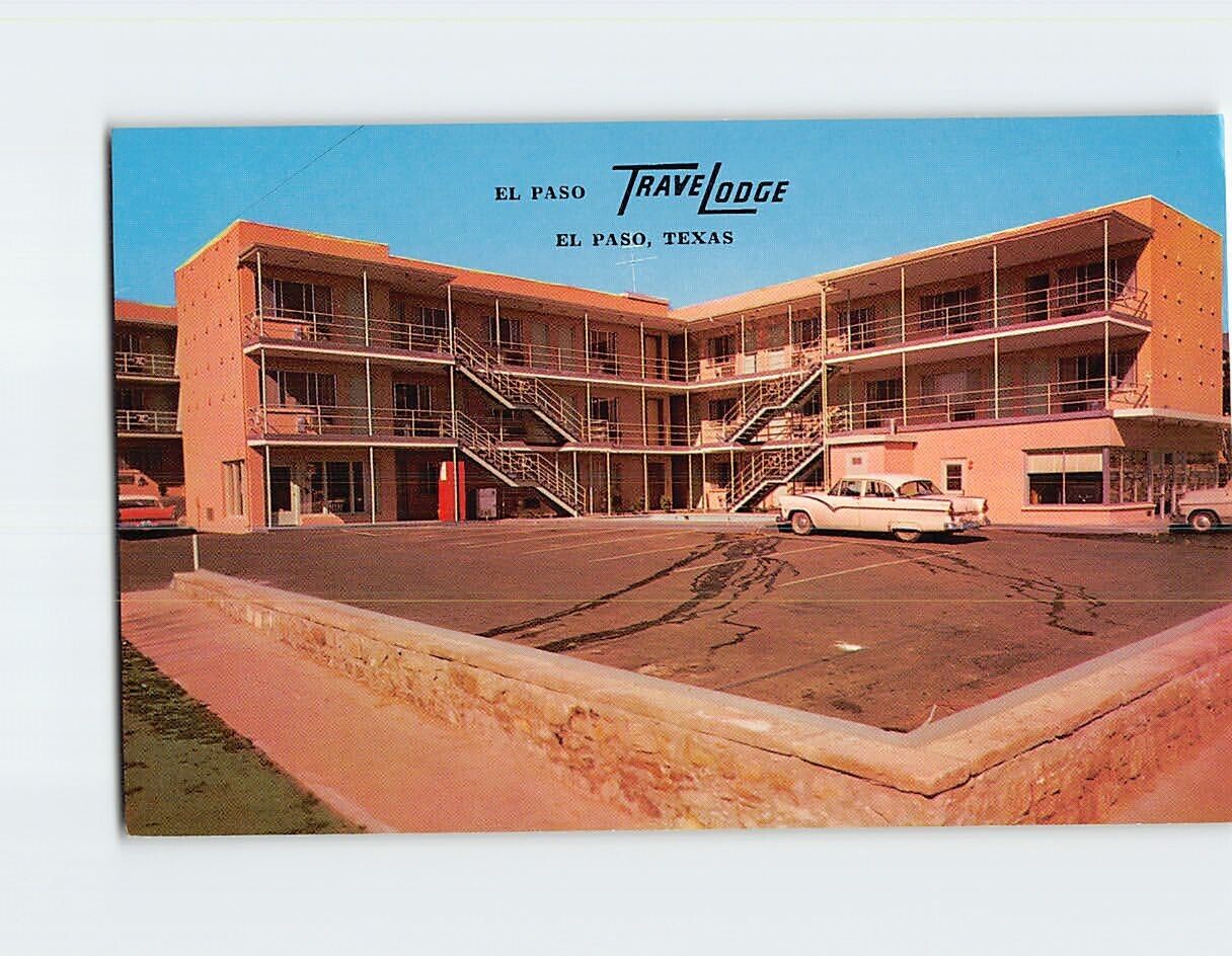 Postcard El Paso Travel Lodge El Paso Texas USA