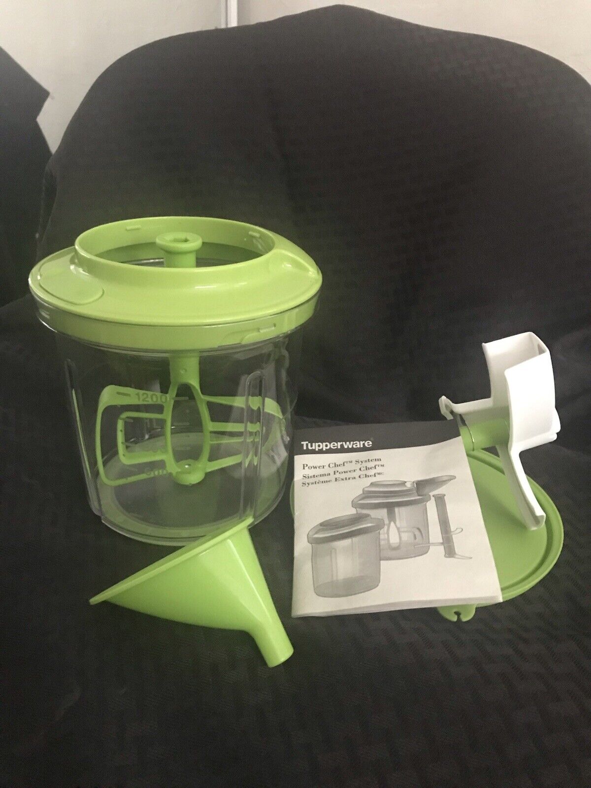 TUPPERWARE Power Chef System  NEW Lime Green *NOTE  Processing Head Not Included