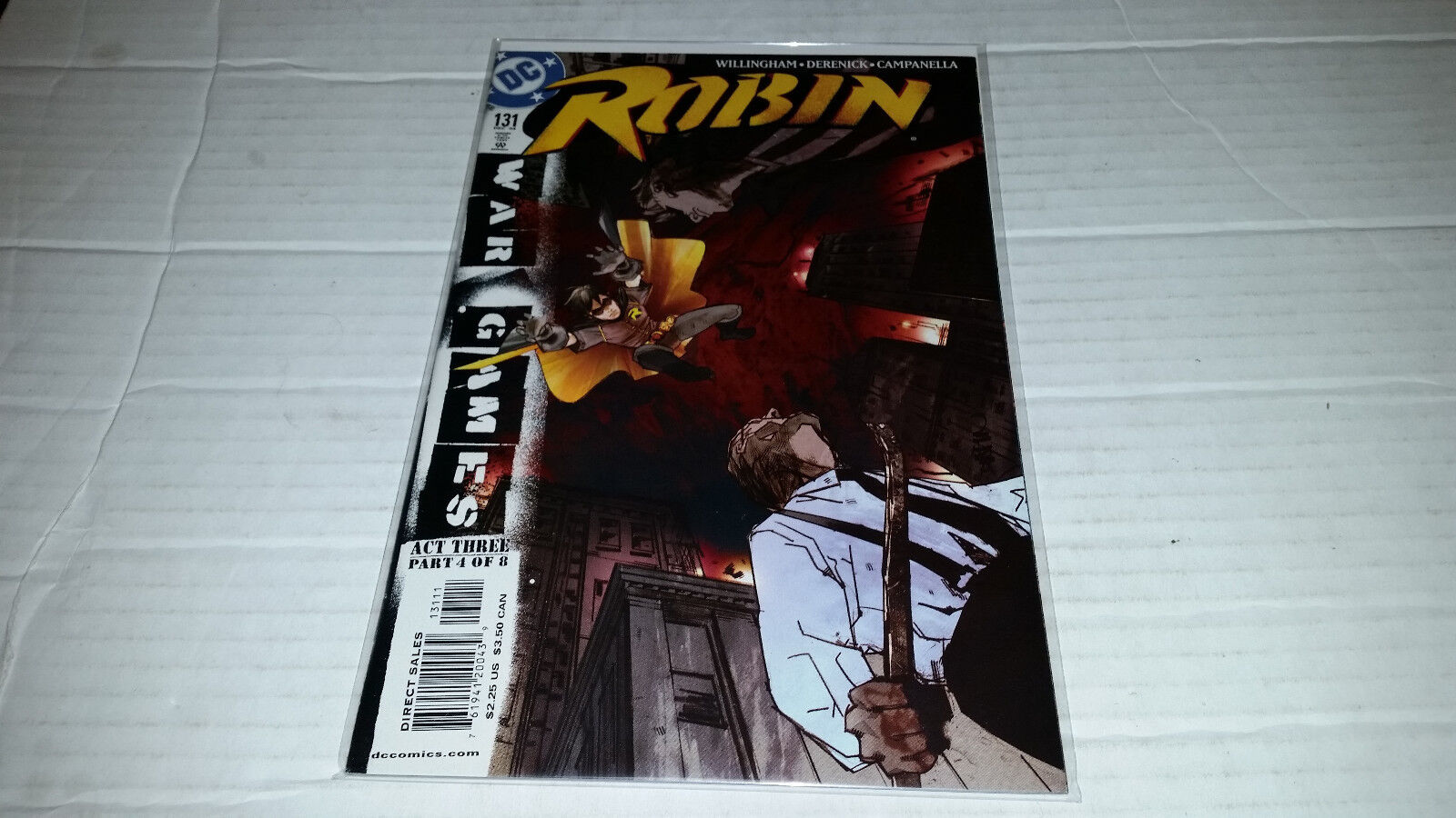 Robin # 131 (DC, 2004) 1st Print War Games