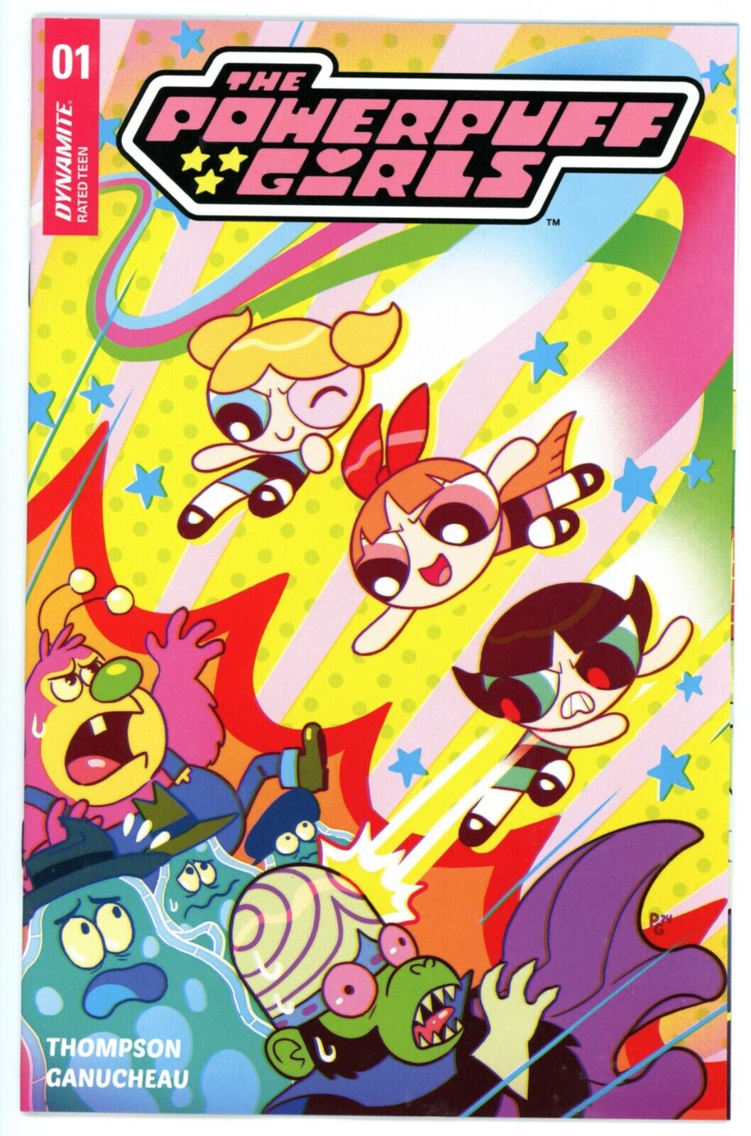 The Powerpuff Girls #1 .   Cover A  .  NM +  🩷UNREAD BEAUTY🩷