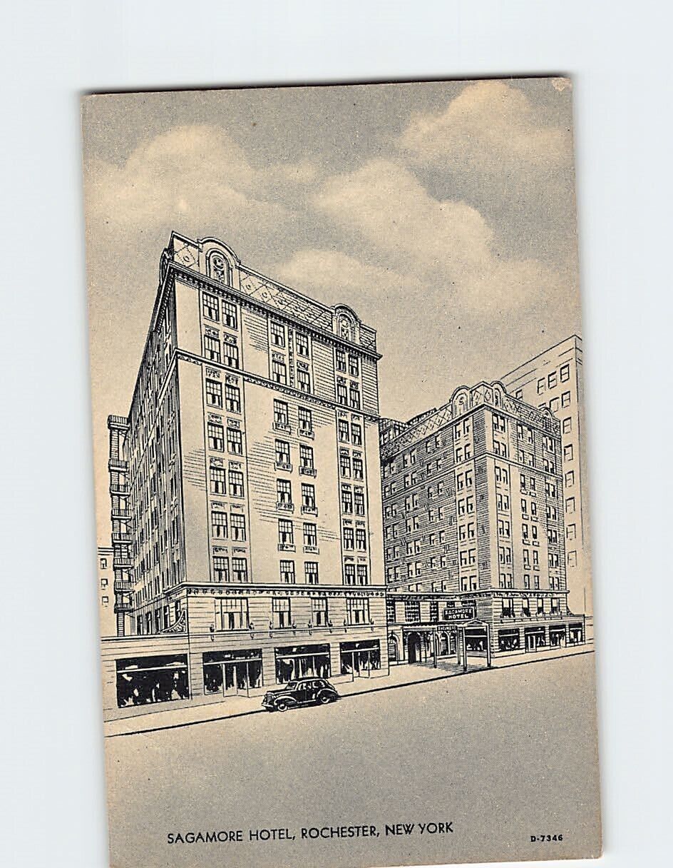 Postcard Sagamore Hotel Rochester New York USA North America