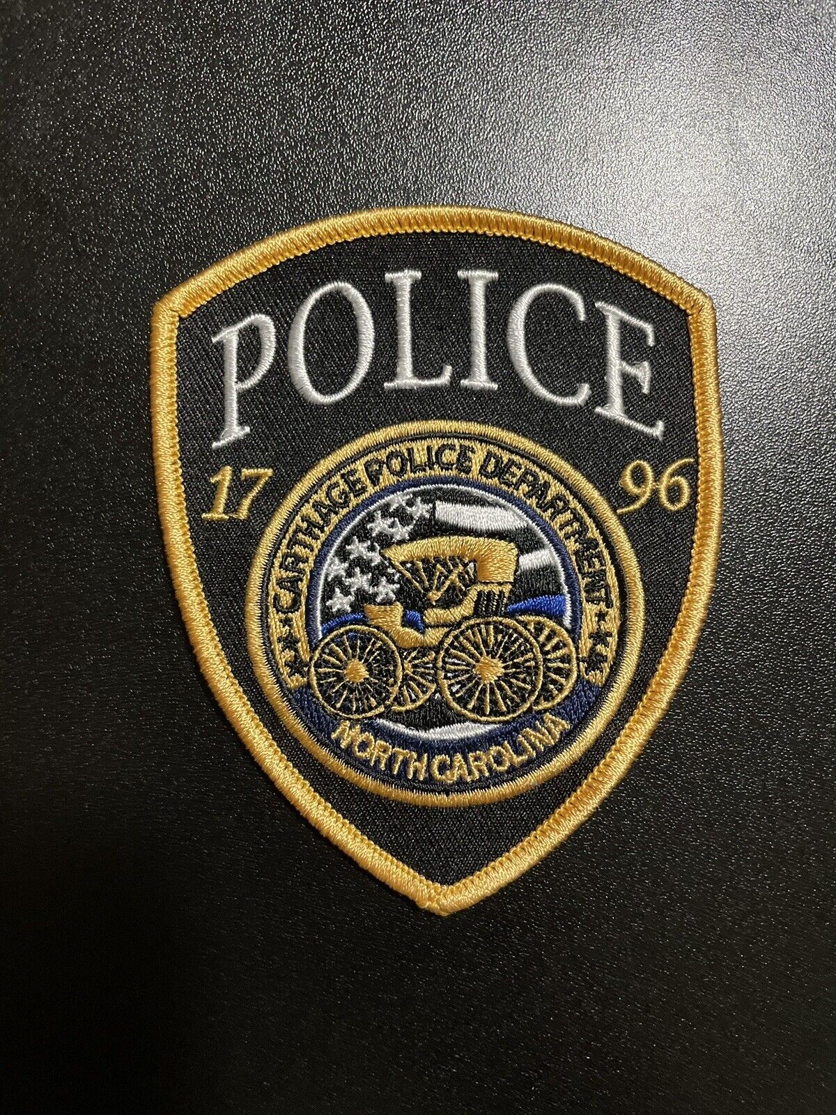 Carthage Police Patch North Carolina