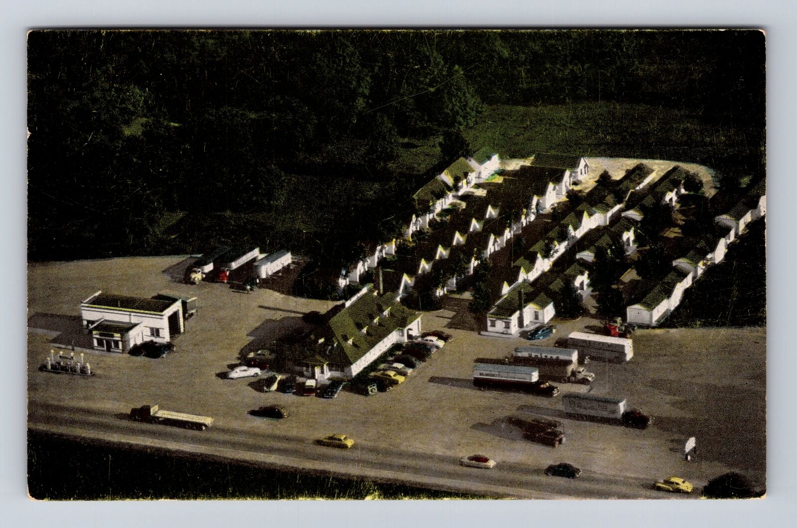 Akron OH-Ohio, the Wright Place, Advertising, Antique Vintage Souvenir Postcard
