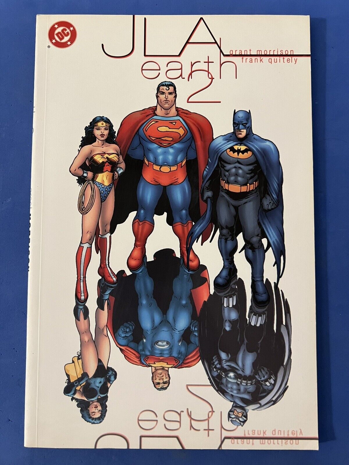 JLA - Earth 2 by Grant Morrison 2000 Trade Paperback - Justice League Ex. Cond.