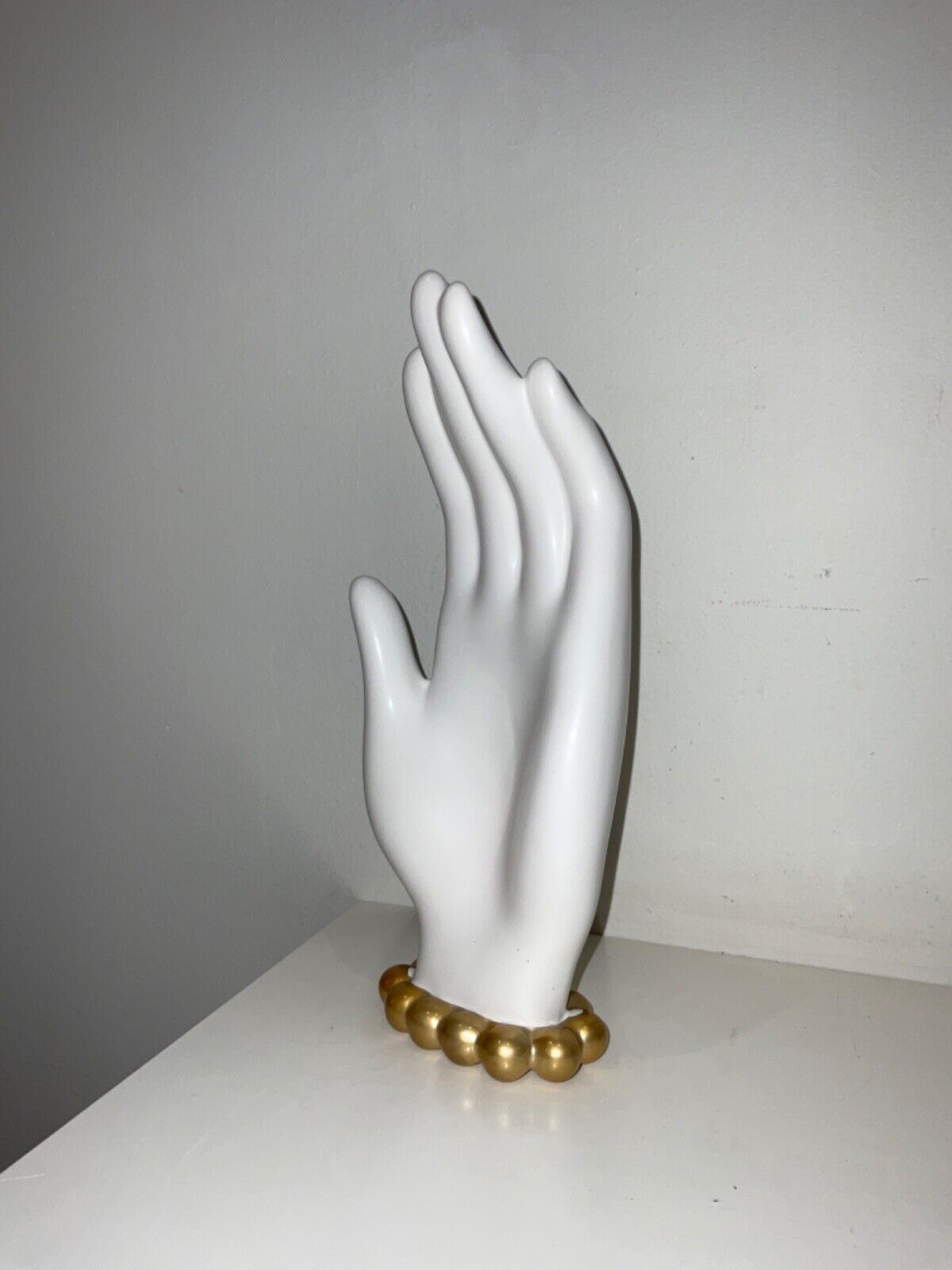 Victorian Trading Co Ceramic Lady’s Hand with golden cuff