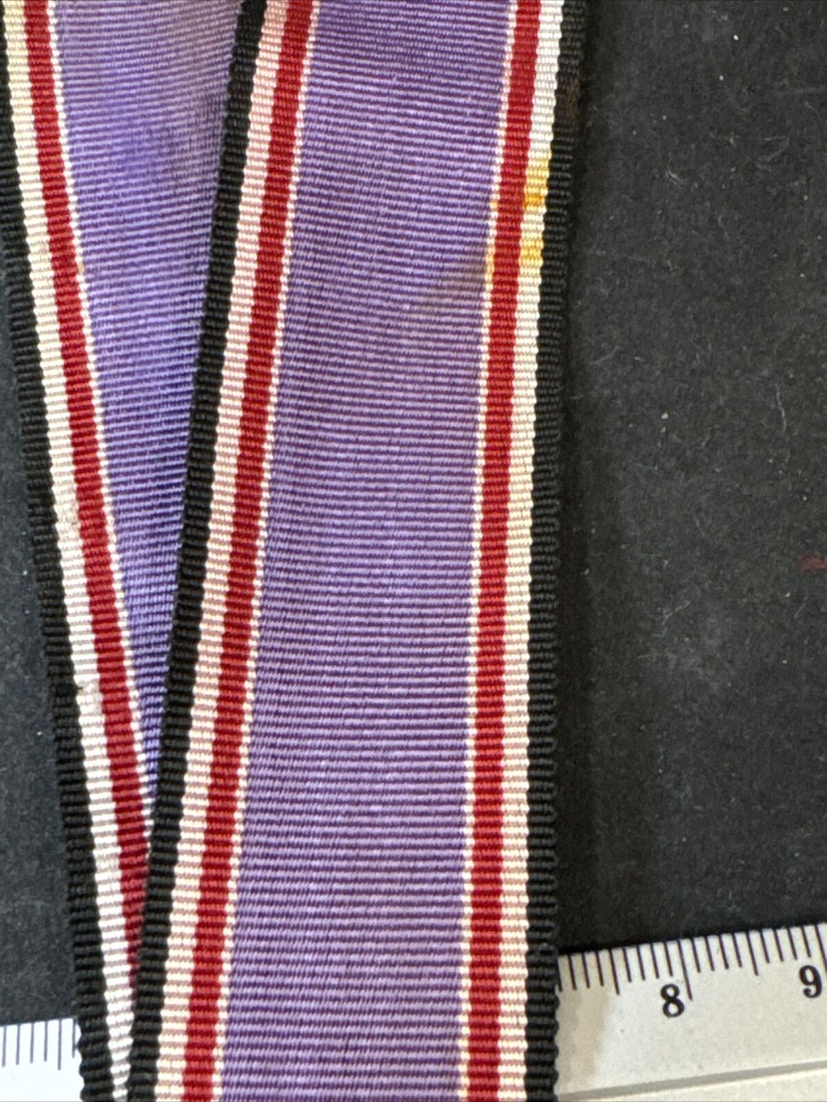 Germany  Ribbon for Long Service Medal 1938.  15.5 cm  / 6 inch