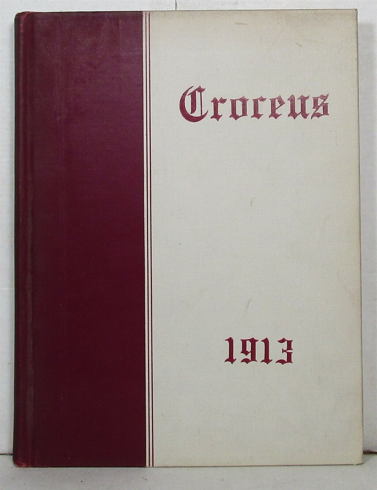 1913 University of Rochester women\'s yearbook The Croceus