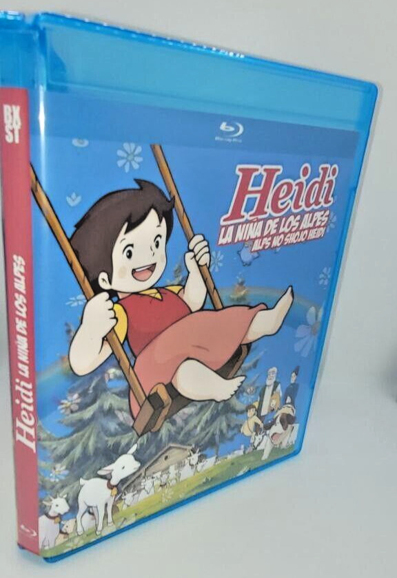 Heidi La Niña de los Alpes Blu-ray Latino Japones subt Españl, Ingles アルプスの少女ハイジ
