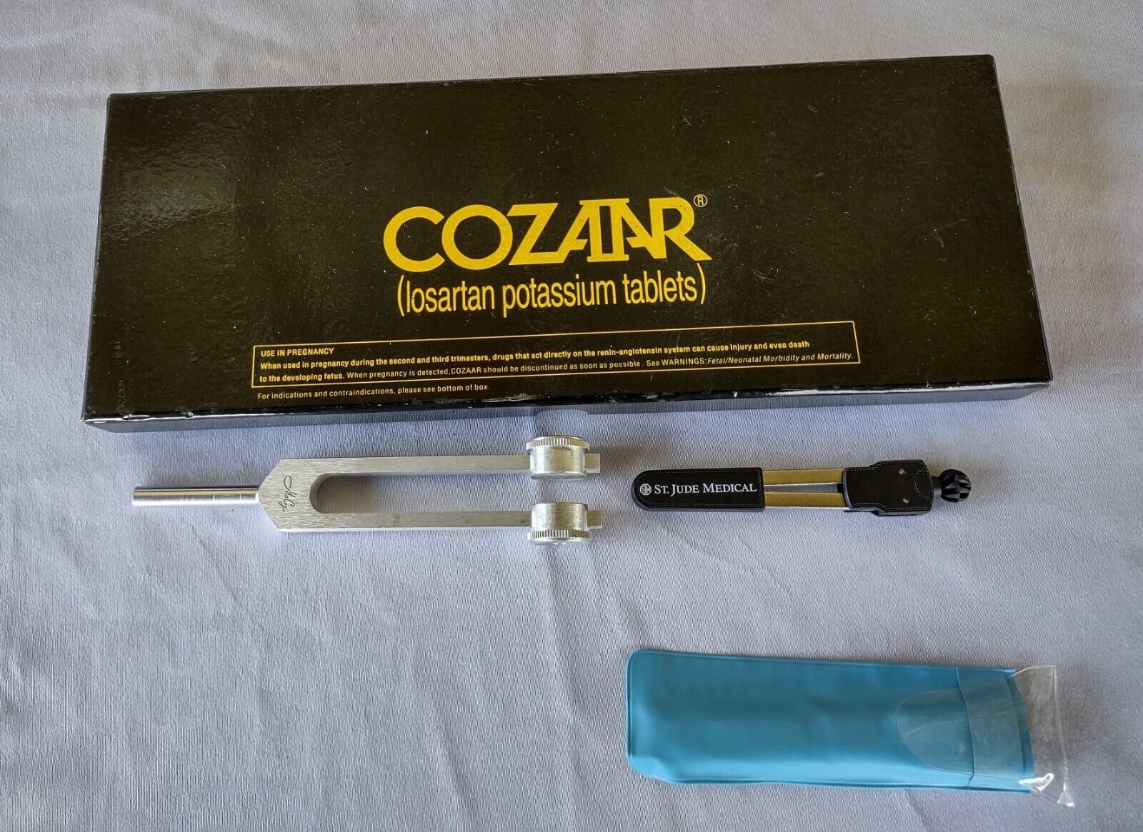 Vintage COZAAR Reflex Hammer Pharmaceutical Drug Rep St. Jude 