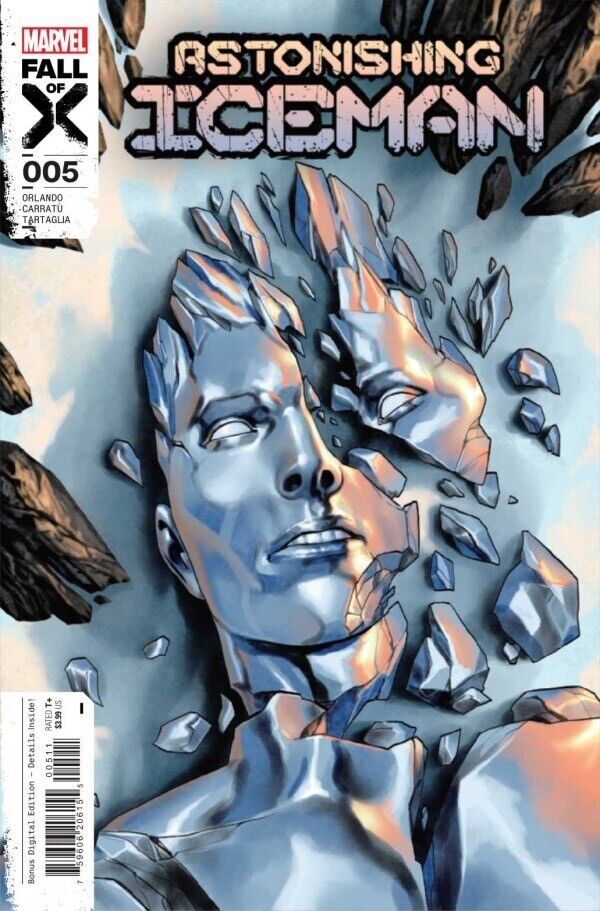 Marvel Comics ‘Astonishing Iceman’ #5 (2023) Main Cover