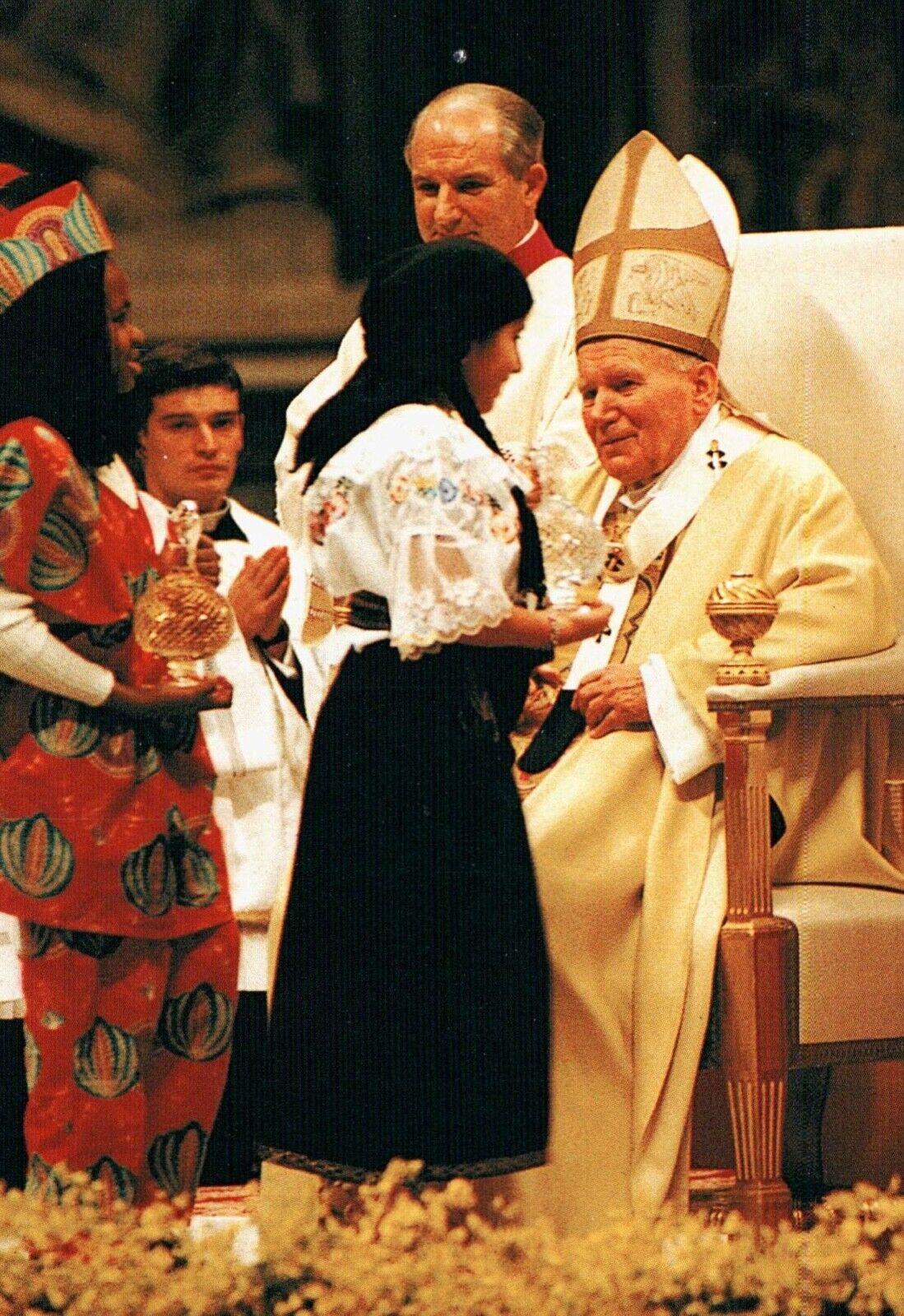 Postcard Sua Santita Giovanni Paolo II Pope John Paul II