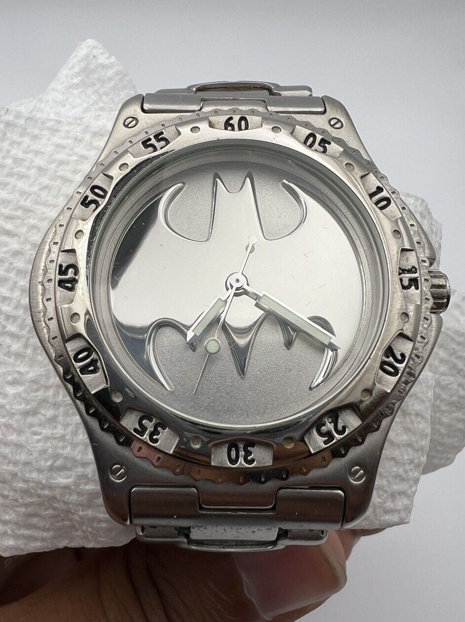 Warner Bros. Watch Co. Batman Watch Made By Fossil With Case