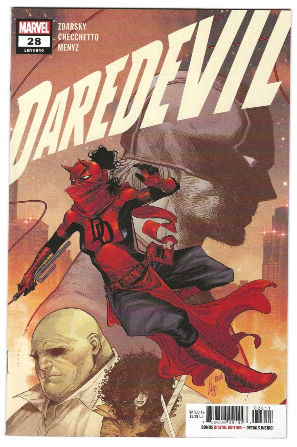 Marvel Comics DAREDEVIL #28 first printing cover A