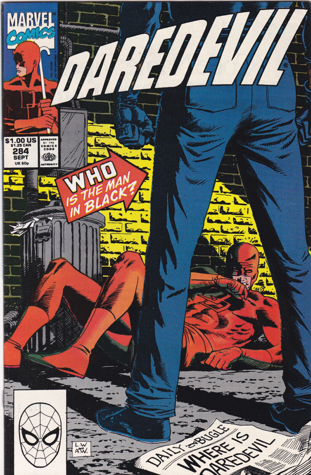 Daredevil #284 Vol. 1 (1964-1998, 2009-2011) Marvel Comics,High Grade