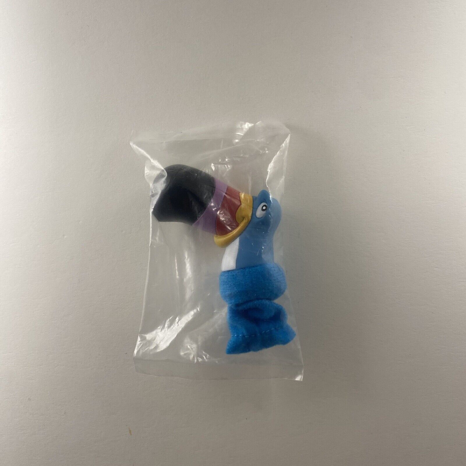 1990\'s KELLOGG\'S FROOT LOOPS TOUCAN SAM FINGER PUPPET NEW IN THE BAG